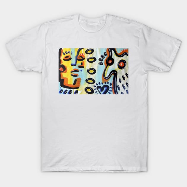 friends T-Shirt by Angel Rivas